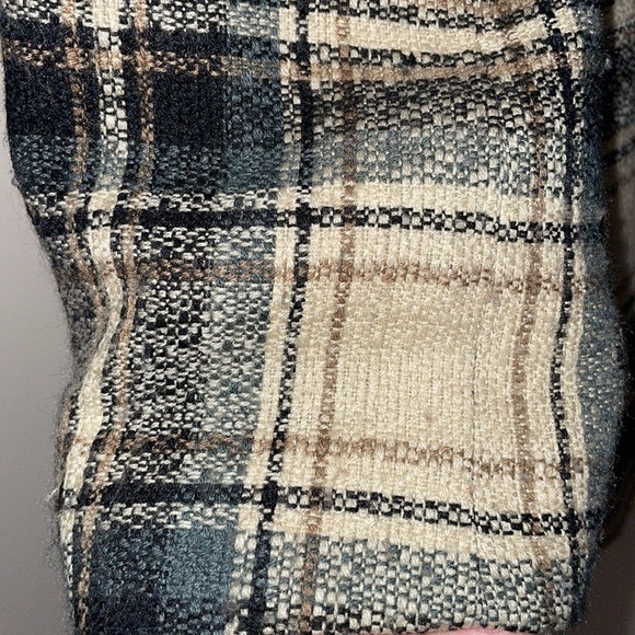 EXECUTIVE Collection Plaid Tan Black Grey Blazer - Picture 6 of 10